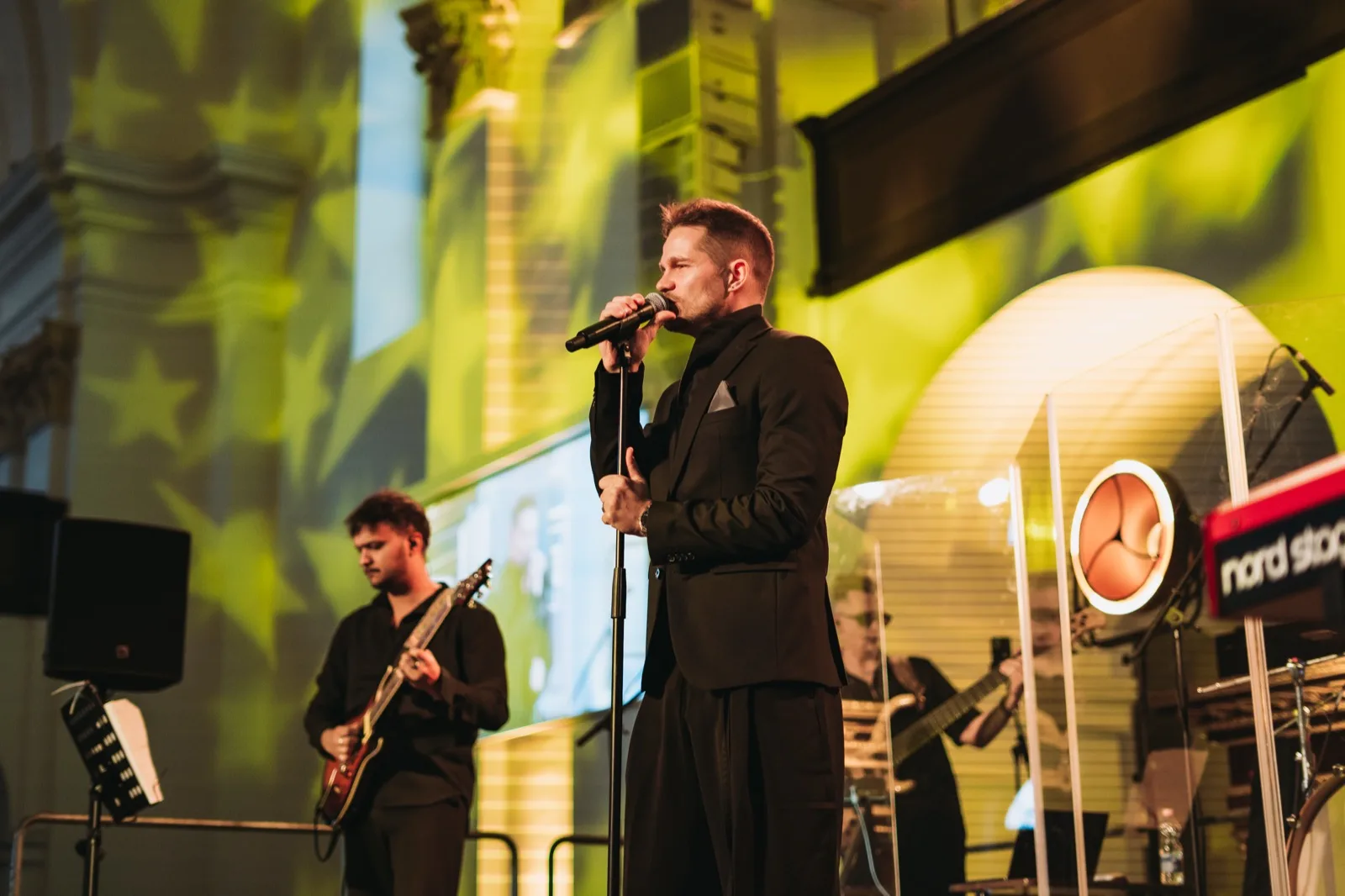 Veréb Tamás performing at the Debrecen Reformed Great Church